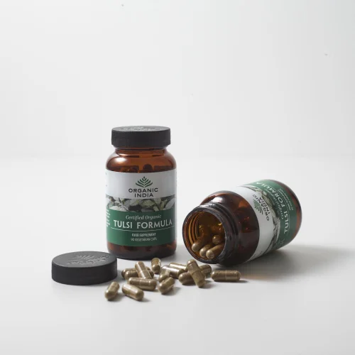 Tulsi Formula - Herbal Supplement 90 Capsules Image 2