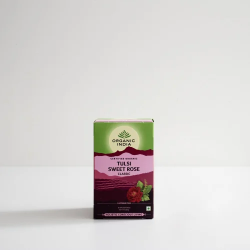 Tulsi Sweet Rose Tea - 18 Teabags Image 1